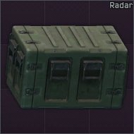 Radar station spare parts icon
