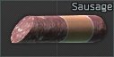 Salty dog sausage icon