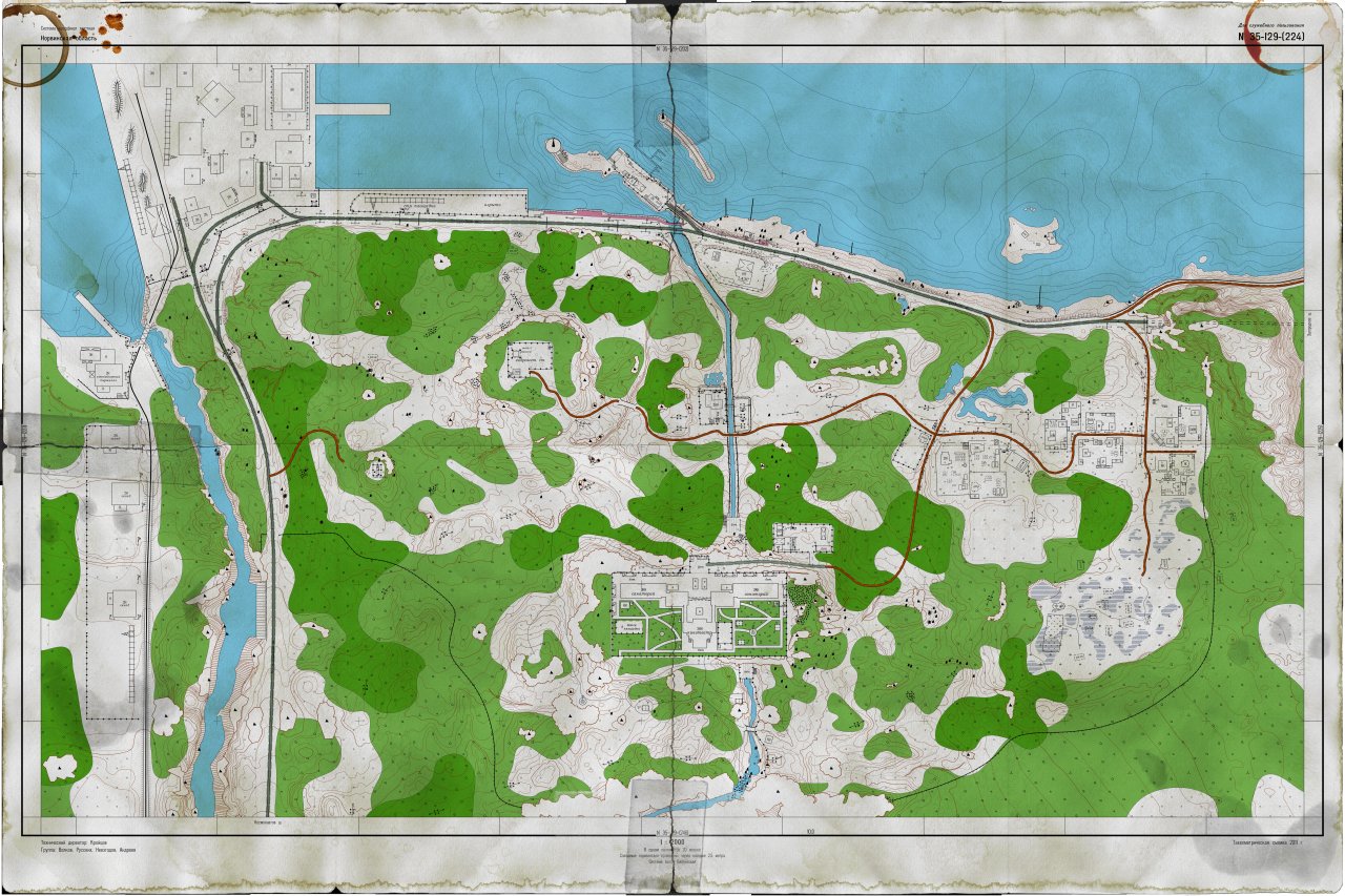 Map Shoreline