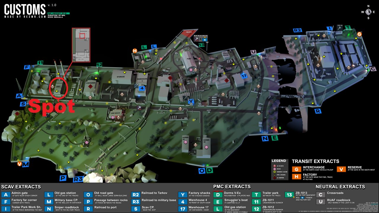Escape from Tarkov Wiki より