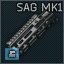 PP-19-01 Vityaz SAG MK1 M-LOK handguard with gas tube icon