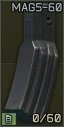 STANAG magazine 60-round MAG5 -5.56x45