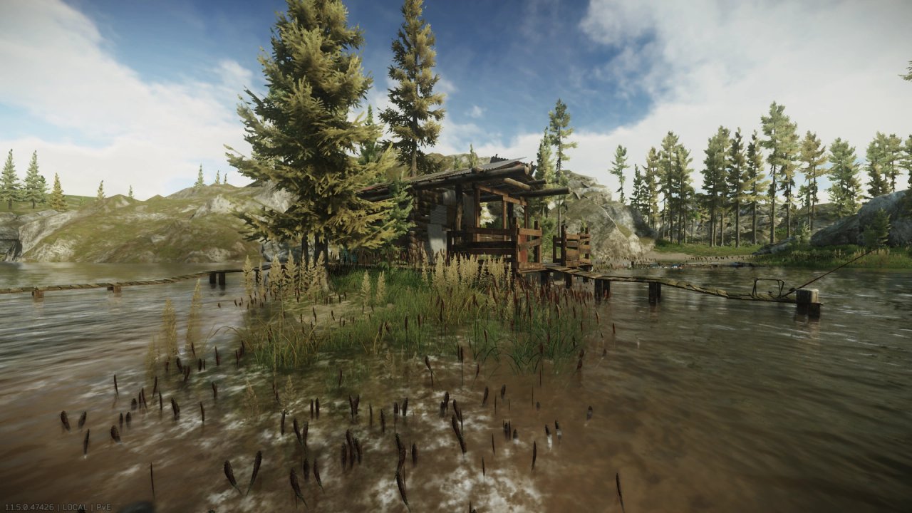 The cabin